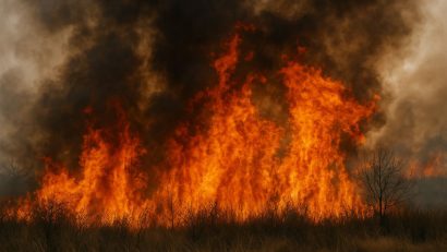 Județul CONSTANȚA: 270 de incendii au fost semnalate într-o singură lună