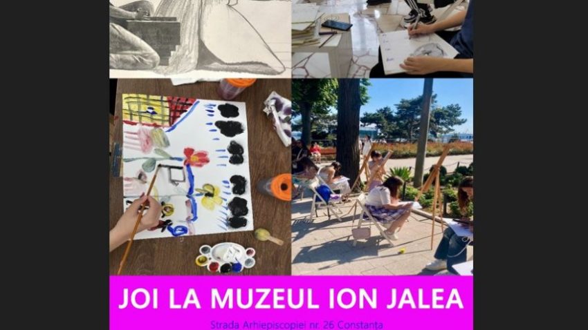CONSTANȚA: Joi la Jalea, atelierul de creație care îi invită pe cei mici în lumea sculpturii artistului Ion Jalea
