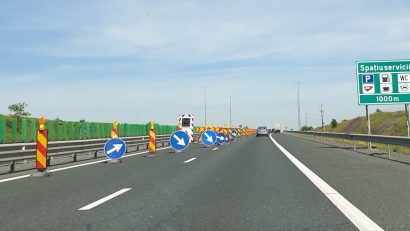 Atenție, șoferi! Se circulă cu restricții pe Autostrada A2, pe sensul spre litoral