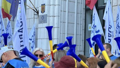 Sindicaliștii din finanțe încep de miercuri pichetarea sediilor instituțiilor din sistemul instituțional al Ministerului Finanțelor