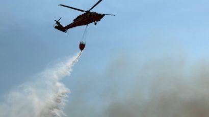 TULCEA: Intervenții la mai multe incendii de vegetație și fond forestier