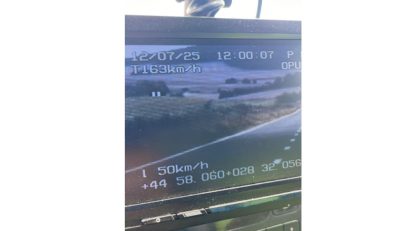 TULCEA: Șoferiță surprinsă cu 163 de km/h în localitate!