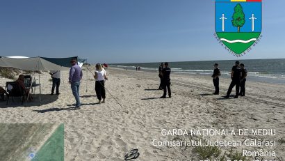 Persoanele care au campat în perimetrul Rezervaţiei Biosferei Delta Dunării, verificate de comisarii Gărzii Naționale de Mediu