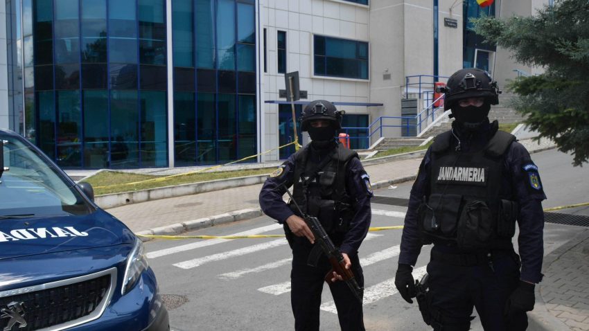ATENȚIE! Exercițiu de intervenție la sediul Tribunalului și Judecătoriei Tulcea