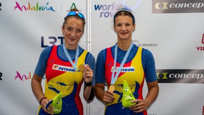 AUR și BRONZ pentru România la Mondialele de canotaj U19 din Lituania!