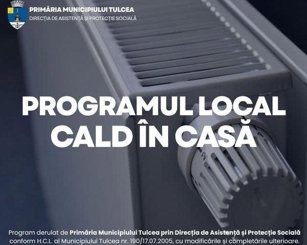 TULCEA: A început programul local „Cald în casă”