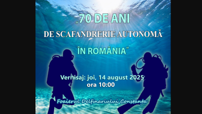 CONSTANȚA: Expoziția 70 de Ani de Scafandrerie Autonomă în România (1955- 2025)