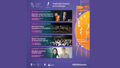 Încep concertele Festivalului George Enescu la Cazinoul din Constanța