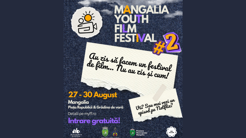 Mangalia Youth Film Festival revine pentru o nouă ediție, în perioada 27 – 30 august