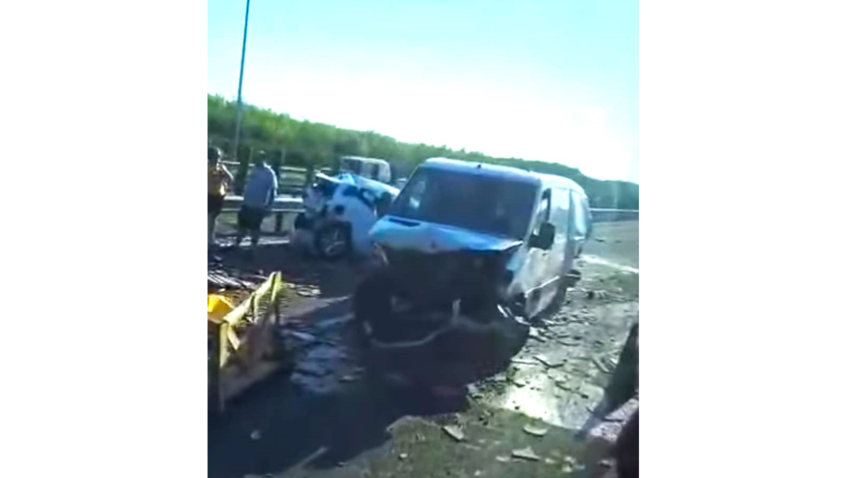 Accident în lanț pe A2. Traficul rutier spre Constanța, deviat