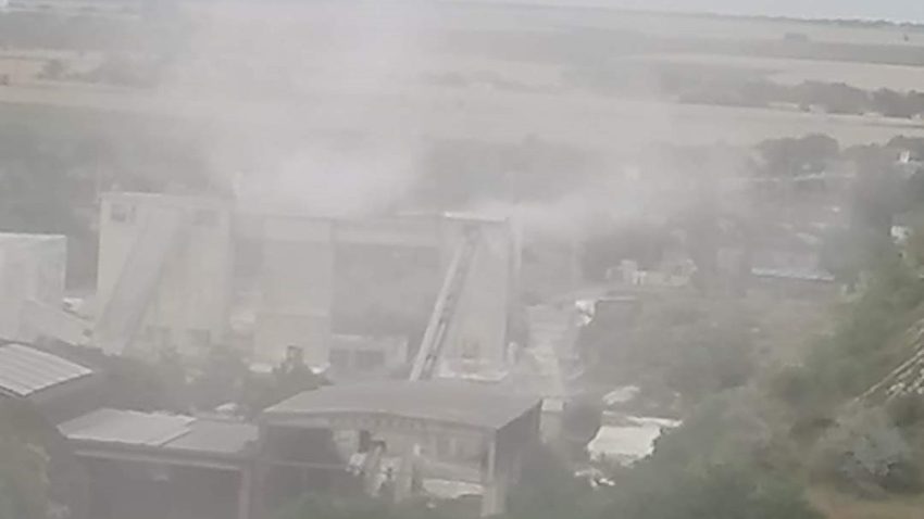 MURFATLAR: Garda de Mediu sesizată despre poluarea cu praf de cretă de la fabrica din vecinătate
