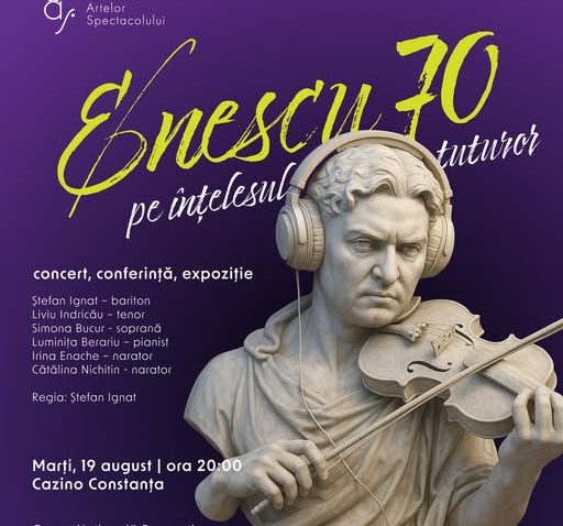 SEAS 2025 | „Enescu pe înțelesul tuturor”, la Cazinoul din Constanța