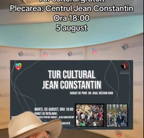 Tur cultural “Jean Constantin”, un traseu ghidat dedicat marelui actor