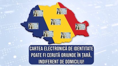 MAI: Cetățenii pot solicita Cartea Electronică de Identitate la orice serviciu public comunitar de evidență a persoanelor