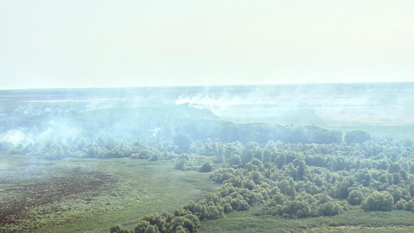 incendiu Chilia Veche - foto - ISU Tulcea