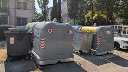 CONSTANȚA: Au fost montate primele insule ecologice. Acestea vor înlocui vechile ghene din oraș