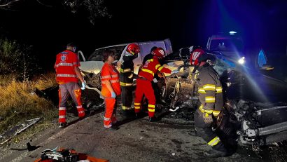 TULCEA: Un tânăr de 19 ani a murit și 6 persoane au fost rănite, într-un grav accident rutier