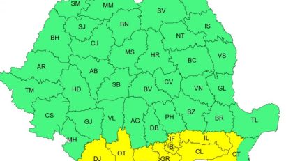 Cod GALBEN de caniculă în Dobrogea