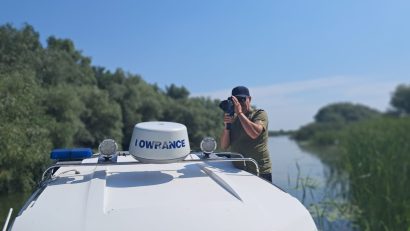 TULCEA: Acțiuni de control privind siguranța circulației pe apă, în Delta Dunării