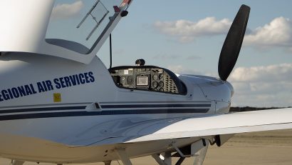 TUZLA: Aeronavă-școală cu probleme tehnice, adusă la sol în perfectă siguranță