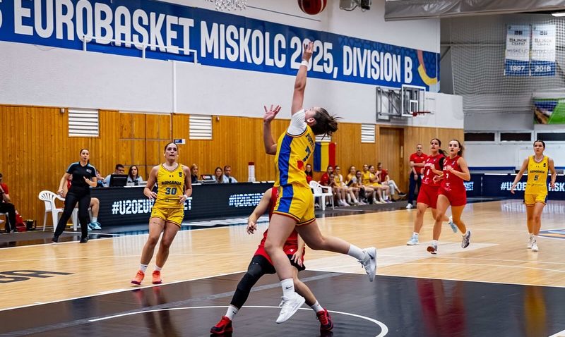 Victorie categorică a României cu Albania, la EuroBasket U20