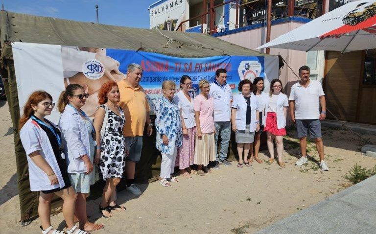 Campania „Asumă-ți să fii sănătos!” revine pe litoral