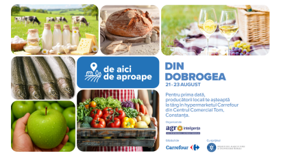 CONSTANȚA: Evenimentul „De aici, de aproape. Din Dobrogea”, deschis în prezența ministrului Agriculturii