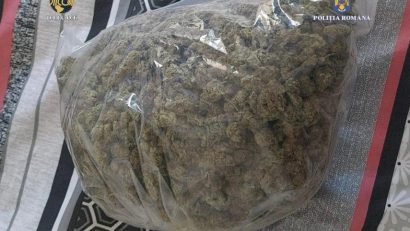 CONSTANȚA: Bărbat prins cu peste un kilogram de cannabis