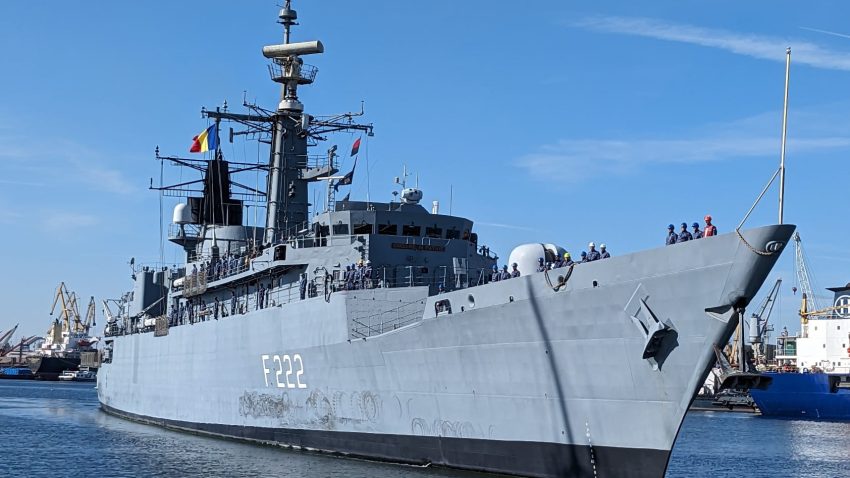Fregata „Regina Maria”, pentru a doua oară la comanda Operației NATO SEA GUARDIAN