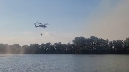 TULCEA: Incendiul de la Chilia Veche arde de 10 zile!
