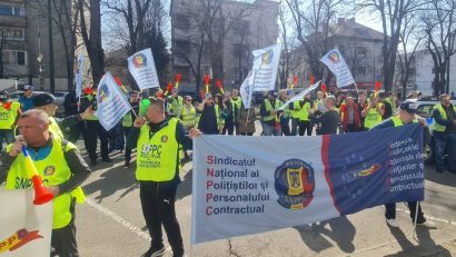 AUDIO | Polițiștii sunt nemulțumiți de plafonarea la 300 de lei a sporului pentru condiții deosebite