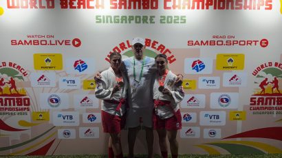 Titluri de campioană și vicecampioană mondială de Beach Sambo pentru CSM Constanța