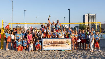 La Mamaia au fost desemnate câștigătoarele Cupei României la volei pe nisip