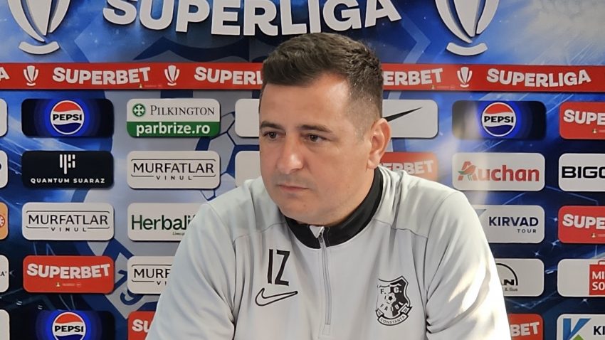 Ianis Zicu a fost mulțumit de jocul echipei Farul în repriza a doua