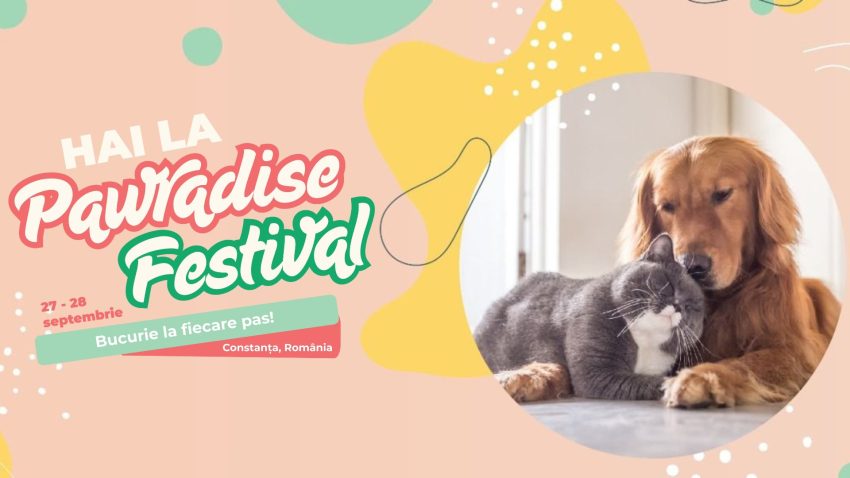CONSTANȚA: În acest weekend are loc Pawradise Festival, eveniment dedicat prietenilor blănoși