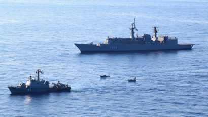 Fregata „Regina Maria” ia parte la Operația NATO SEA GUARDIAN