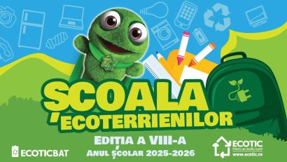 Începe o nouă ediție a programului național „Școala Ecoterrienilor”
