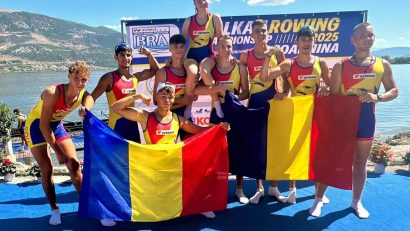 10 medalii pentru canotorii români la Campionatele Balcanice din Grecia