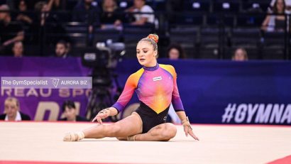 AUR la sol pentru gimnasta Sabrina Voinea, la FIG World Challenge Cup Paris!