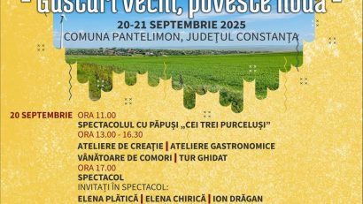 Județul CONSTANȚA: Proiectul cultural-artistic „Meșteșuguri ancestrale, recuperare istorică și revigorare economică” ajunge în comuna Pantelimon