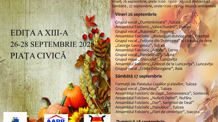 TULCEA: Începe Târgul de Toamnă