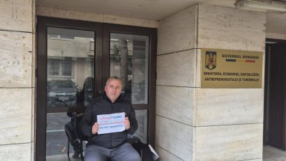 De 24 de ore, Laurențiu Gobeajă, liderul Sindicatului „Navalistul”, este în greva foamei