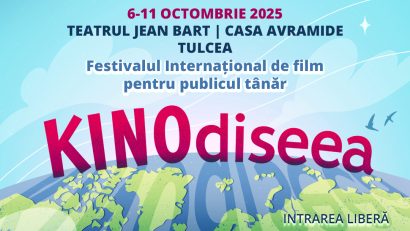 În perioada 6-11 octombrie, la TULCEA, va avea loc KINOdiseea – Festivalul Internațional de Film pentru Publicul Tânăr