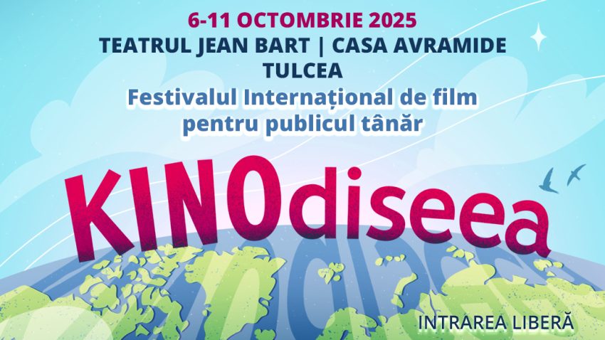 În perioada 6-11 octombrie, la TULCEA, va avea loc KINOdiseea – Festivalul Internațional de Film pentru Publicul Tânăr