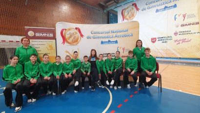 Rezultate remarcabile la Cupa Iașului pentru sportivii de la CS Farul- Secția Aerobic