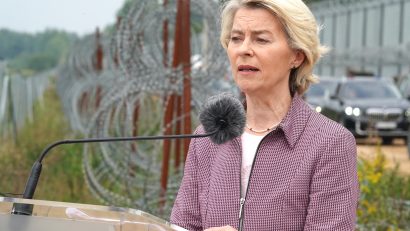 Șefa Comisiei Europene, vizită la Baza Aeriană Mihail Kogălniceanu și în Portul Militar Constanța