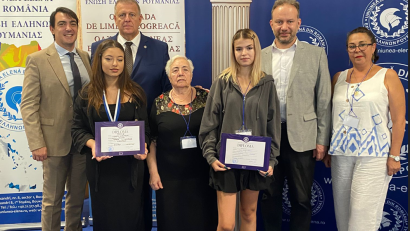 Două eleve din CONSTANȚA, premiate la Olimpiada Internațională a Elenismului
