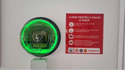Județul CONSTANȚA: Cinci defibrilatoare semi-automate au fost instalate în locuri publice