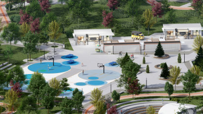 Parcul din zona Campusului Universității Ovidius și-ar putea schimba fața începând de anul viitor