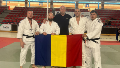 Aur și argint pentru Jandarmeria Tulcea la Eurogames 112 – Judo